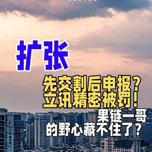 先交割后申报?立讯精密被罚!果链一哥的野心藏不住了?
