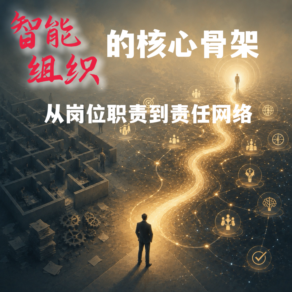 #147 智能组织的核心骨架｜从岗位职责到责任网络 episode artwork