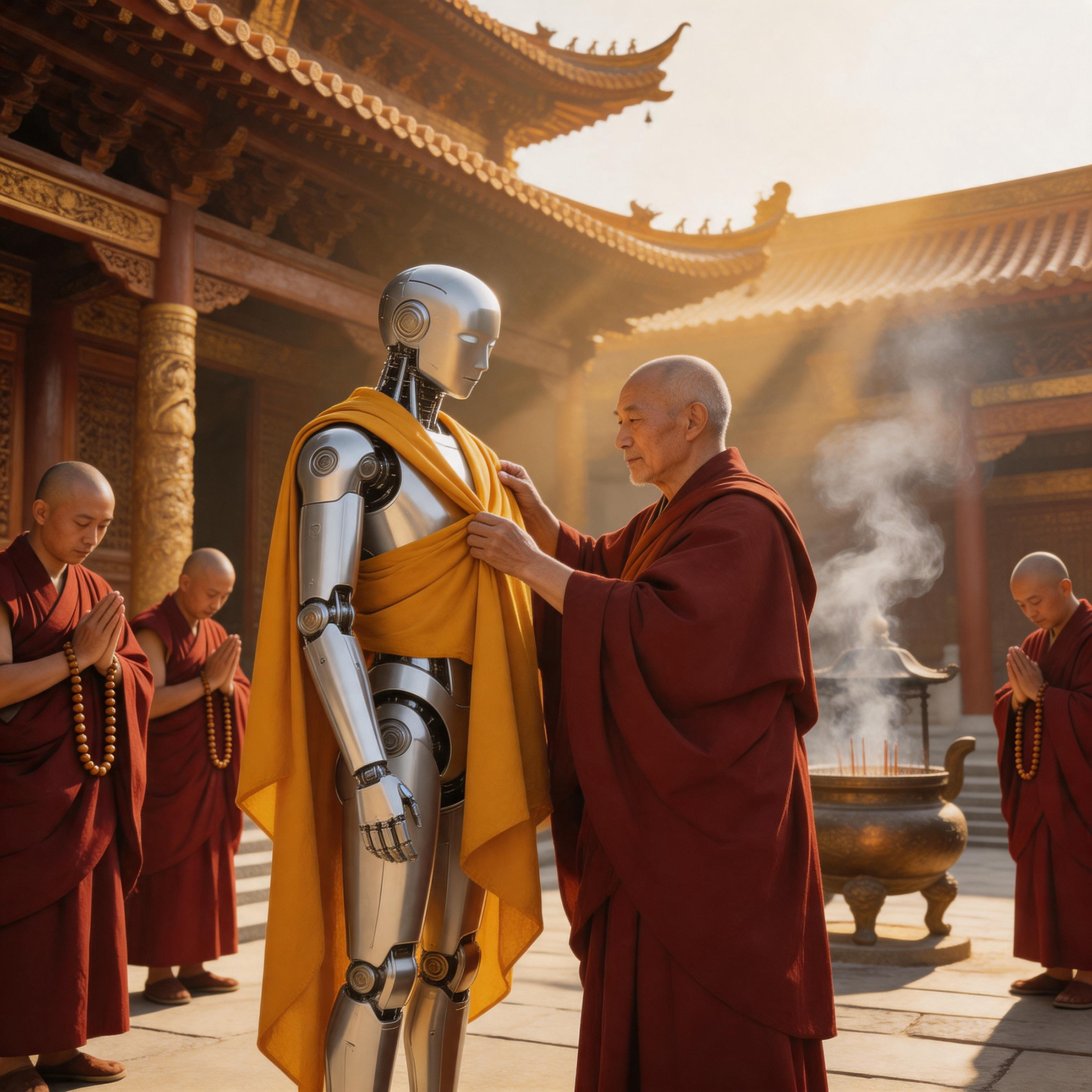 机器和尚正式出家！科技闯入佛门，到底是创新还是噱头 episode artwork