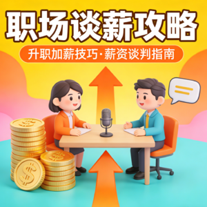 EP09 职场谈薪攻略：教你跟老板开口涨薪，凭本事搞钱