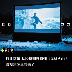 第 41 期-行业瞎聊 从投资理财聊到《风林火山》影视寒冬真的来了