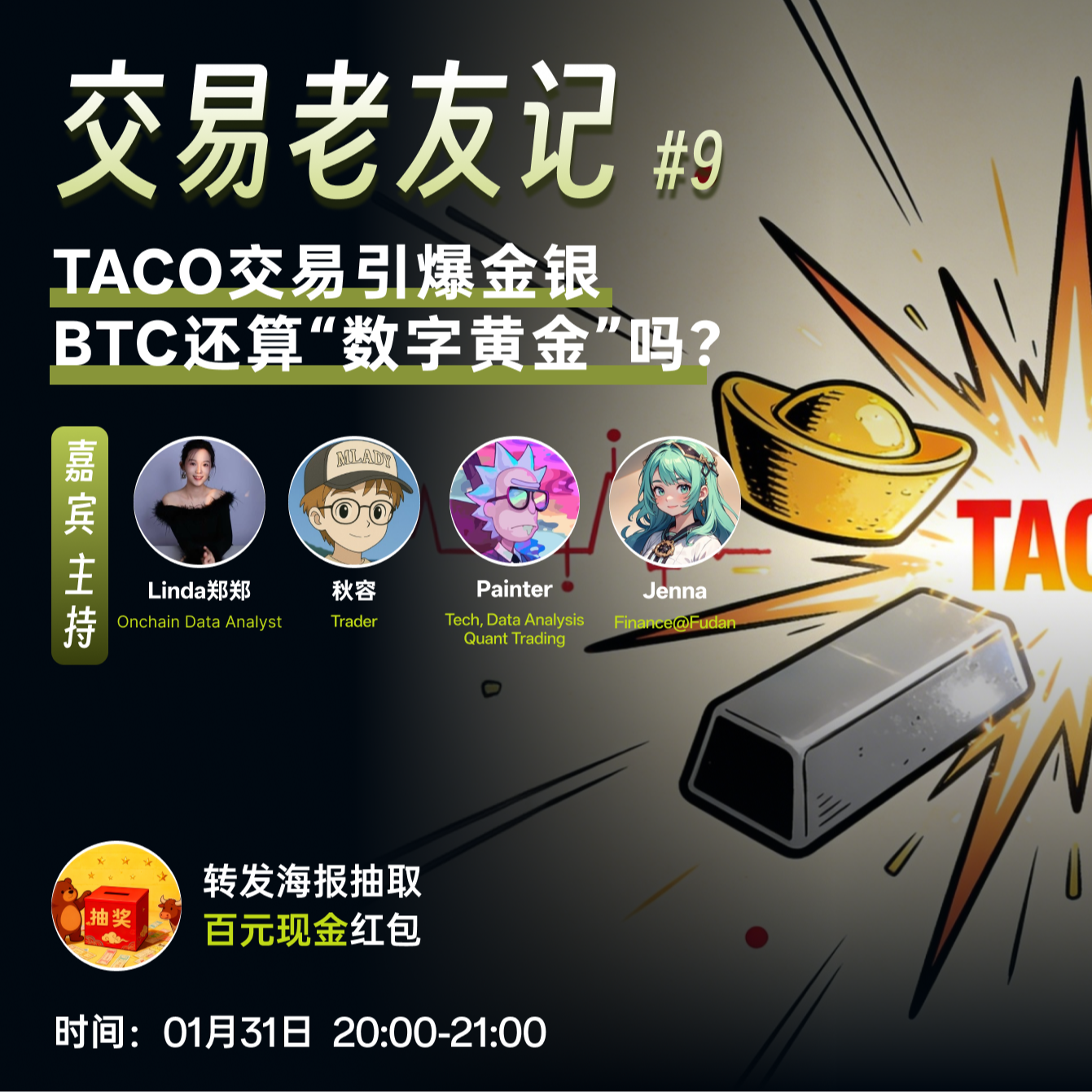 09 TACO交易引爆金银：BTC 还算“数字黄金”吗？ episode artwork