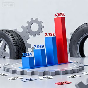 增加约36%，2024、2025年 全国TBR全钢子午胎产能统计