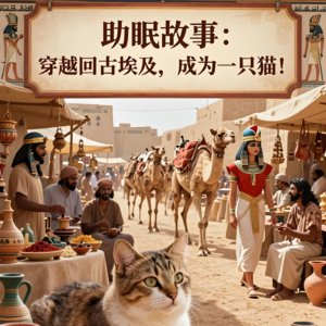 助眠故事：穿越回古埃及，成为一只猫！