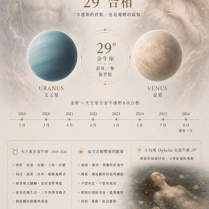 ＃7金星天王星在金牛座29度★