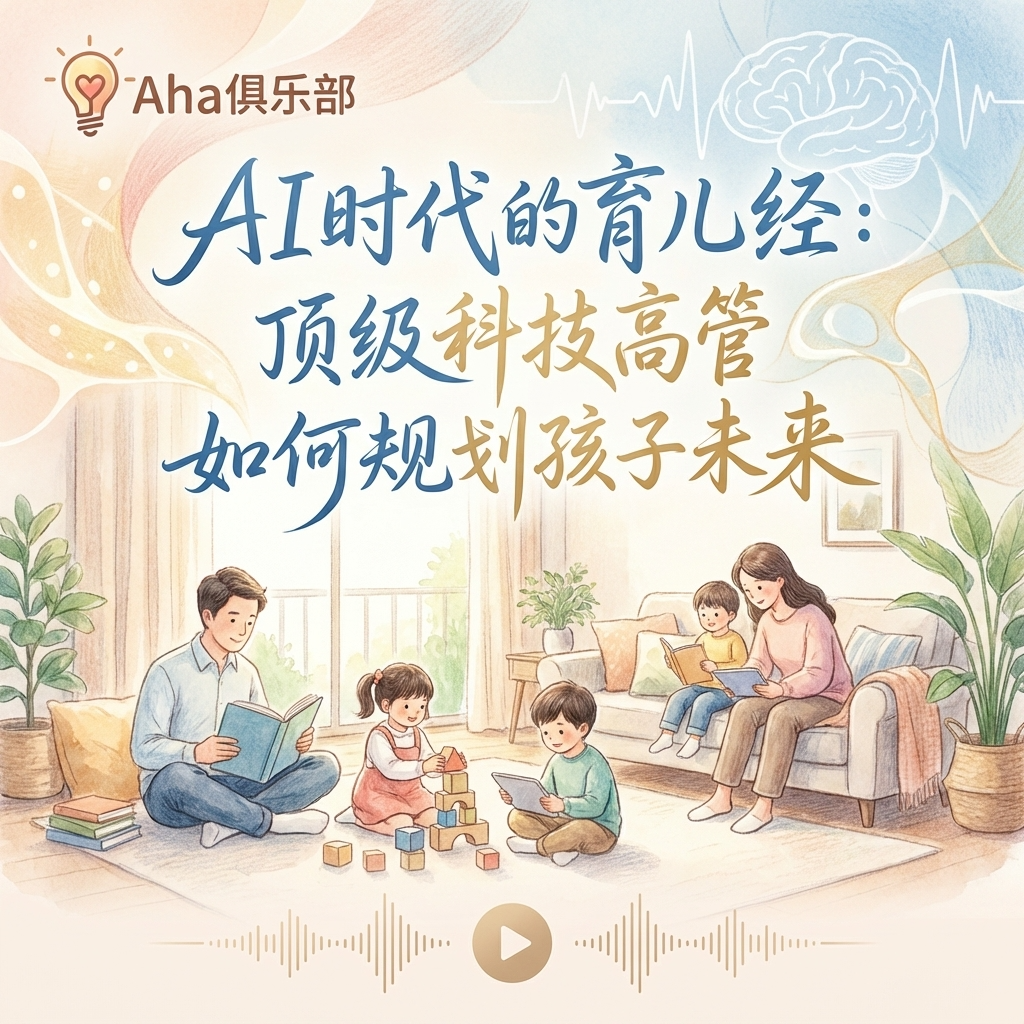 Vol1.1【情绪】微软等顶级AI高管如何规划自家孩子的教育？ episode artwork