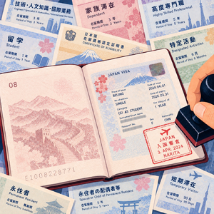 从单次旅游到长期定居|聊聊日本五花八门的签证|Vol.61