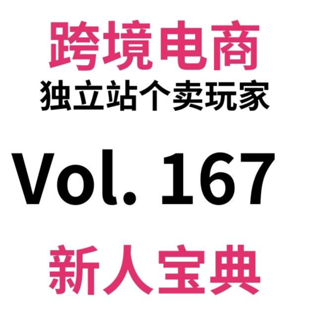 cover of episode Vol167.单周2w+|跨境电商独立站0-1，总共就4个关键业务点，傻子都能学废。