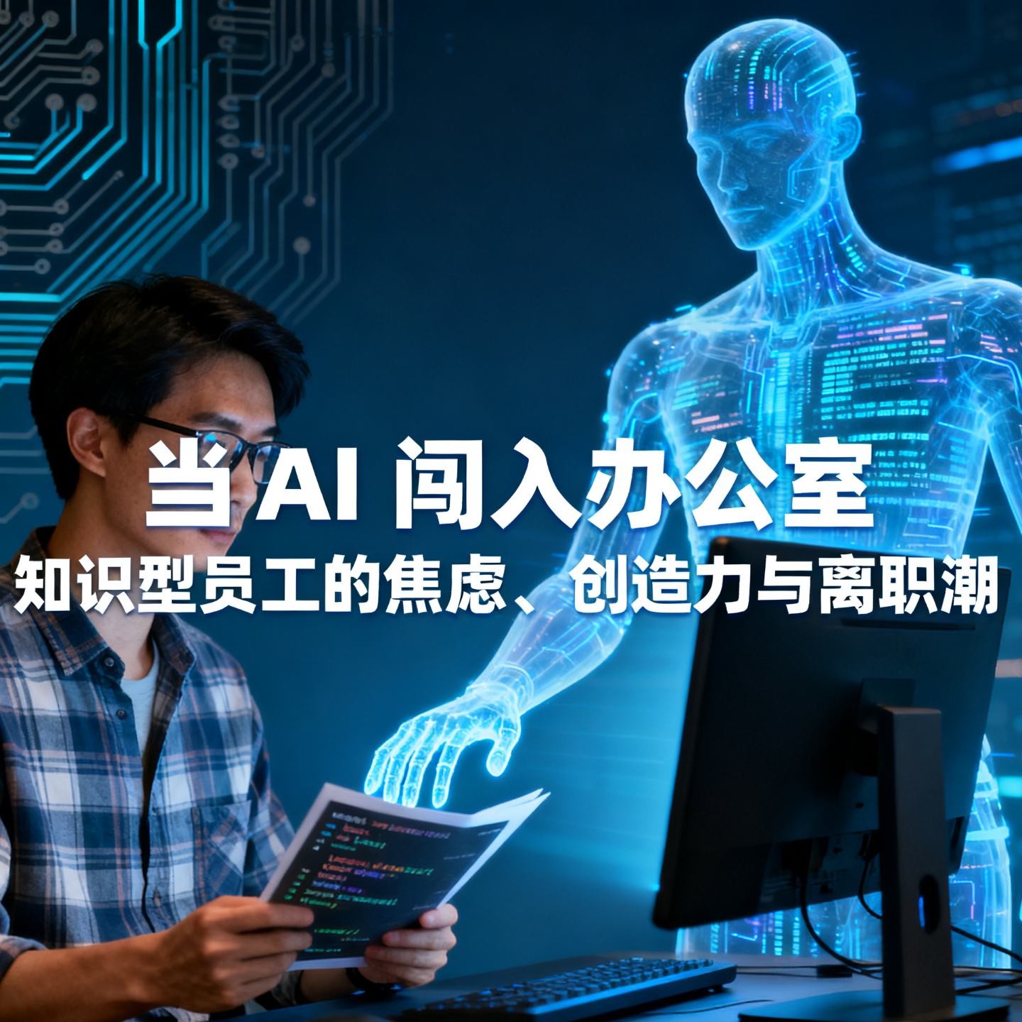 Vol.37. 当 AI 闯入办公室，知识型员工的焦虑、创造力与离职潮 episode artwork