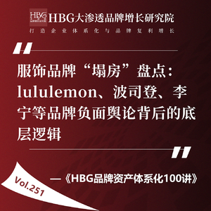 Vol.251 服饰品牌“塌房”盘点：lululemon、波司登、李宁等品牌负面舆论背后的底层逻辑