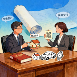 15民法入门：物权变动（一）（基于法律行为的物权变动和特例）