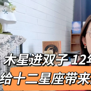 木星进入双子座对十二个上升的影响（12年一次）