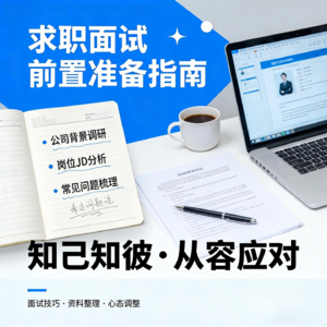 EP04重磅干货！职业指导师和500强企业HRBP拆解面试前置准备全要点