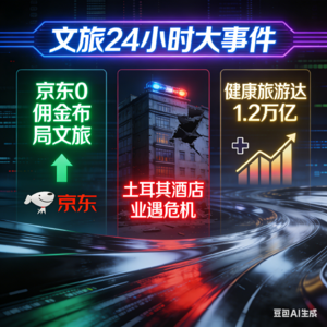 1.17文旅前哨-文旅 24 小时大事件：京东 0 佣金布局文旅、土耳其酒店业遇危机，健康旅游达 1.2 万亿