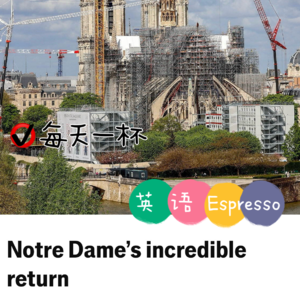 【201】巴黎圣母院即将修缮完成