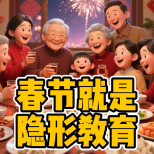 No.55-春节就是 隐形教育