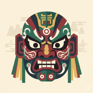 02 | 傩面具-藏锋于面，与神为契