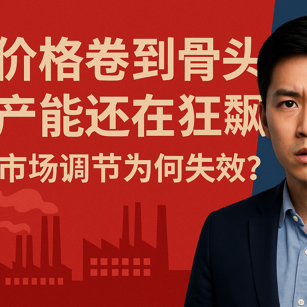 cover of episode E133 价格卷到骨头 产能还在狂飙：市场调节为何失效？