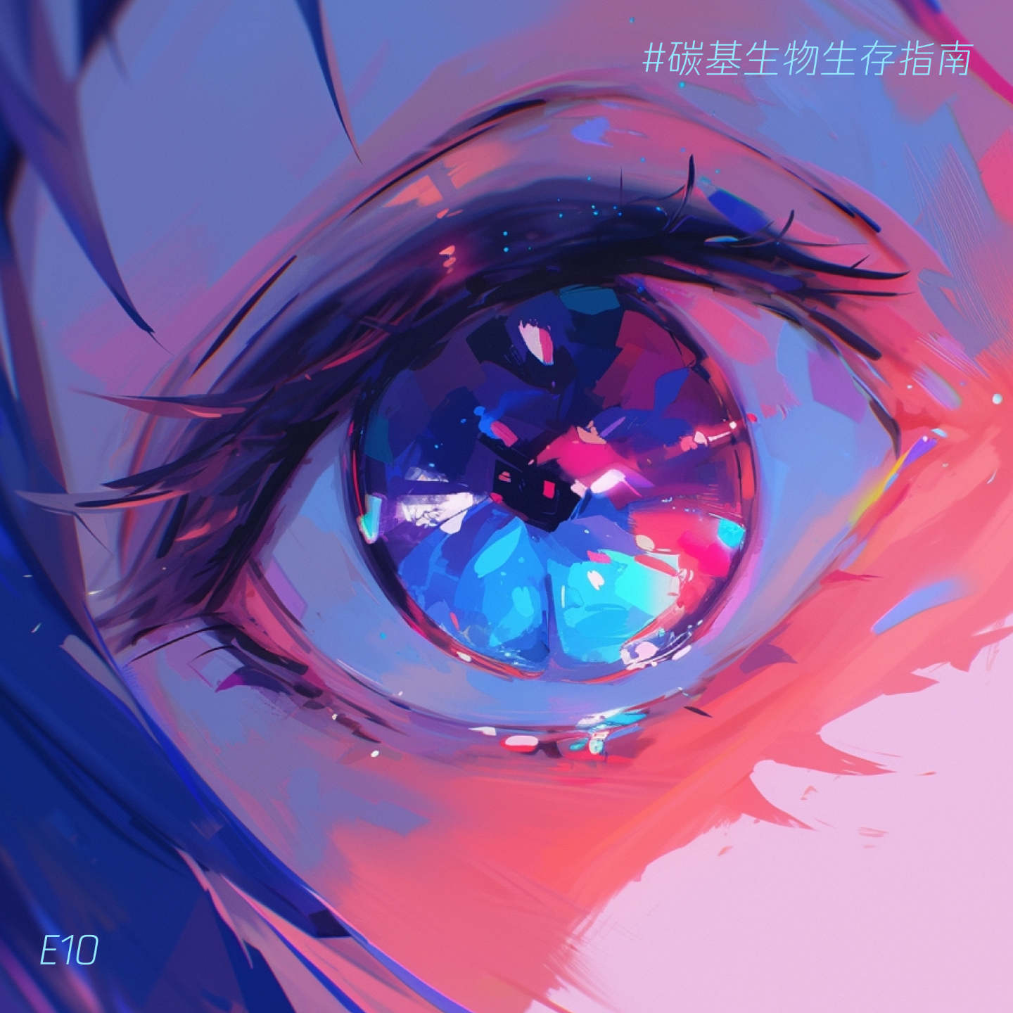 cover of episode E10 关掉视频，打开播客，我们来聊聊你的眼睛