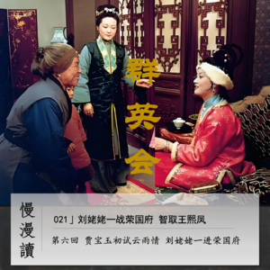 021」刘姥姥一战荣国府 智取王熙凤|慢漫读6