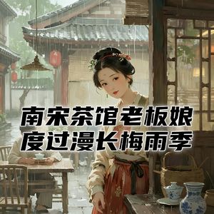 南宋时期的江南，茶铺老板娘听着檐下滴水，度过漫长的梅雨季！#助眠 #助眠故事 #睡前故事
