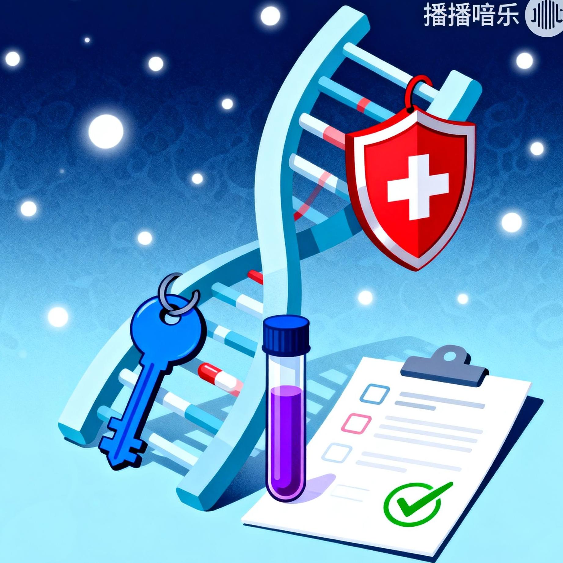 今天3分钟我们来聊聊癌症治疗前，为啥先做基因检测？ episode artwork