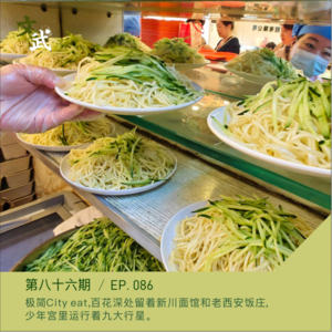 EP087 极简City eat,百花深处还留着新川面馆和老西安饭庄,少年宫里运行着九大行星~