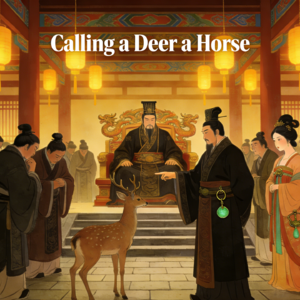 用英语讲中国故事指鹿为马（KET难度）