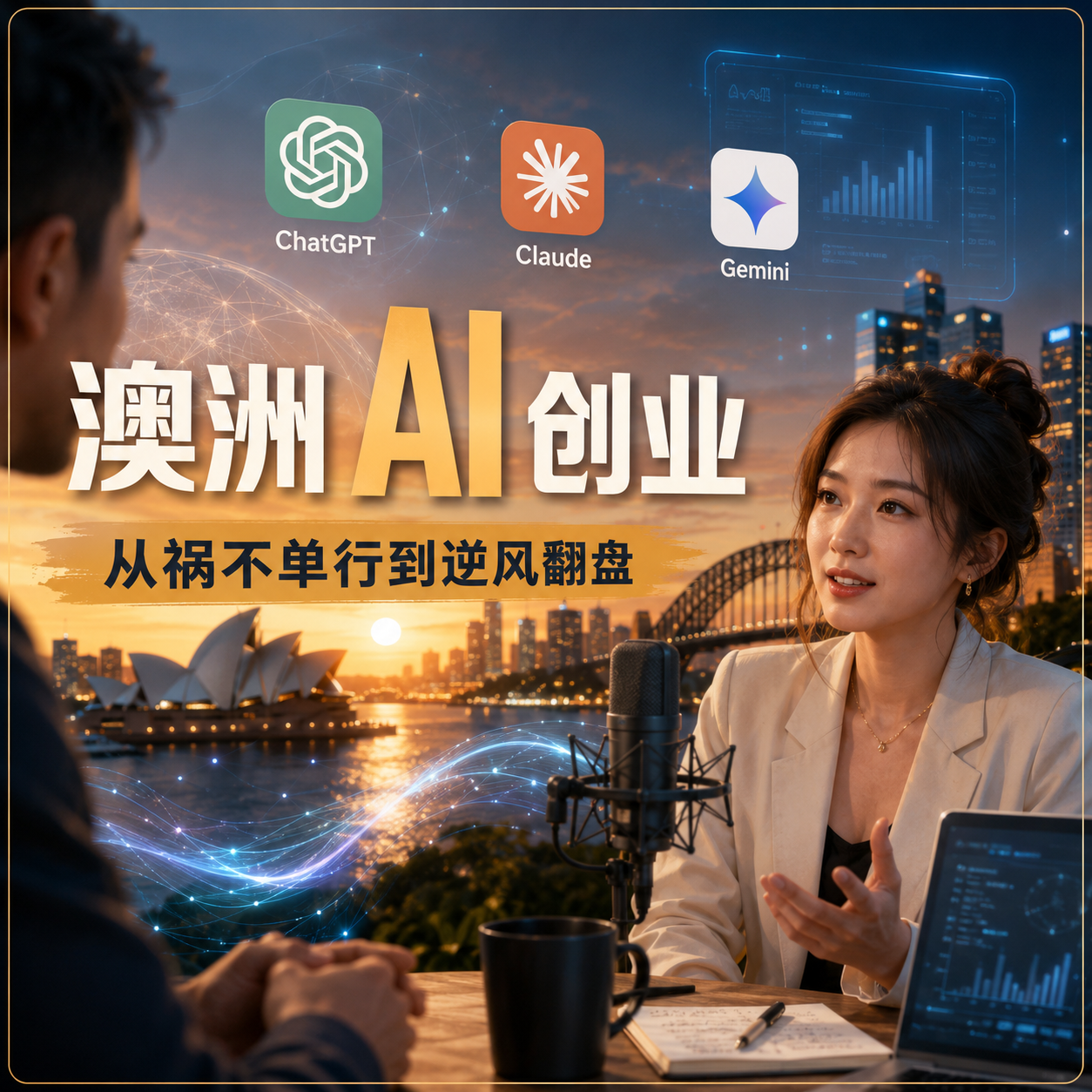 微软、阿里光环褪去，在澳洲做AI创业，如何逆风翻盘？| 对话Vincent episode artwork