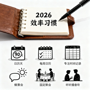 Vol.12 2026效率爆表的六个习惯