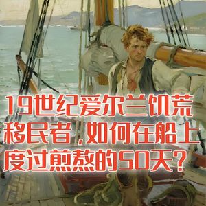 19世纪爱尔兰饥荒的移民者，如何在船上度过煎熬的50天？#助眠 #助眠故事 #睡前故事