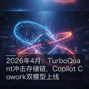 2026年4月：TurboQuant冲击存储链