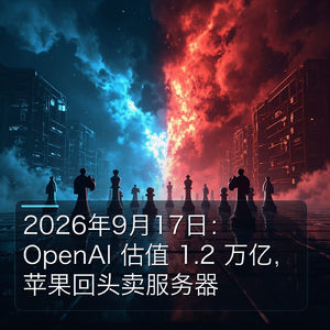 2026年9月:1.2万亿估值,谁在买单