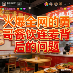 火爆全网的勇哥餐饮连麦背后的问题
