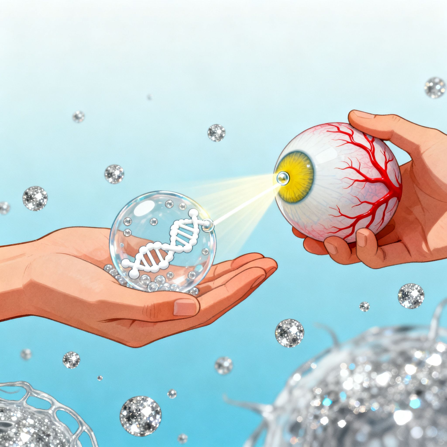 今天3分钟我们来聊聊老年黄斑变性新疗法：外泌体告别注射痛苦 episode artwork