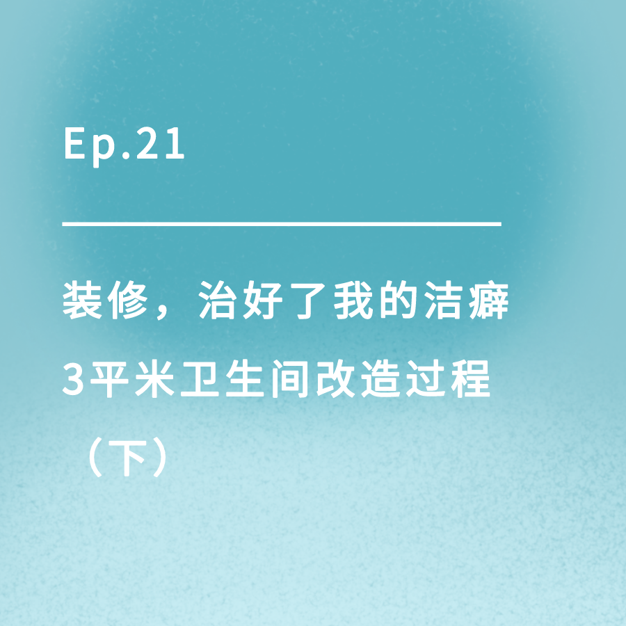 cover of episode Ep.21 ｜​装修治好了我的洁癖：3平米卫生间改造过程 ​（下） ​