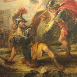 特洛伊的故事」24 赫克托耳和埃阿斯决战