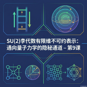《基于对称性的物理学》第9课-SU(2)李代数有限维不可约表示：通向量子力学的隐秘通道