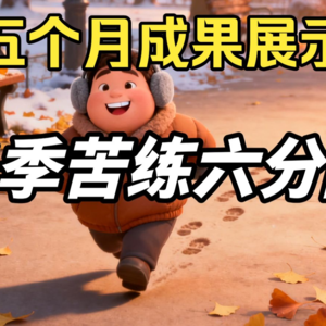 轻松跑五个月后的成果展示