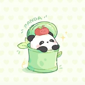 啃竹子的熊猫