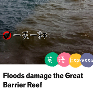 【273】洪水正在毁灭大堡礁