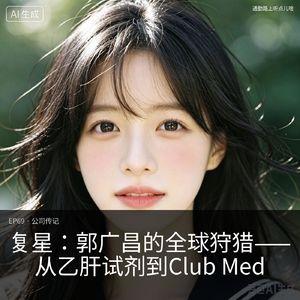 EP69 · 公司传记——复星:郭广昌的全球狩猎——从乙肝试剂到Club Med