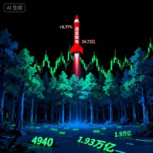 2026.7.24 黑色星期五！4900股跌，通富微电涨停