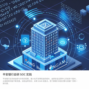 你们会考虑自研SOC吗？平安银行自研了