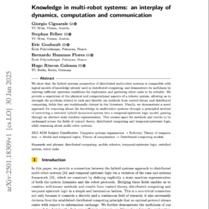 【第168期】多机器人系统中的“观察-计算-移动”方法