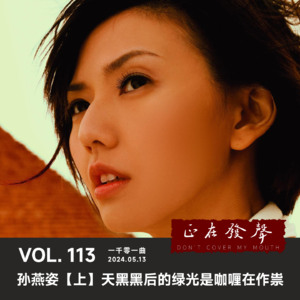113 孙燕姿【上】天黑黑后的绿光是咖喱在作祟