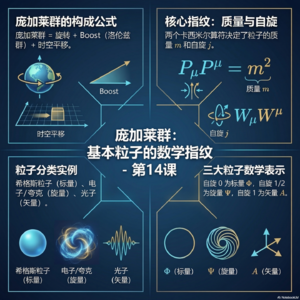 《基于对称性的物理学》第14课-庞加莱群：基本粒子的数学指纹