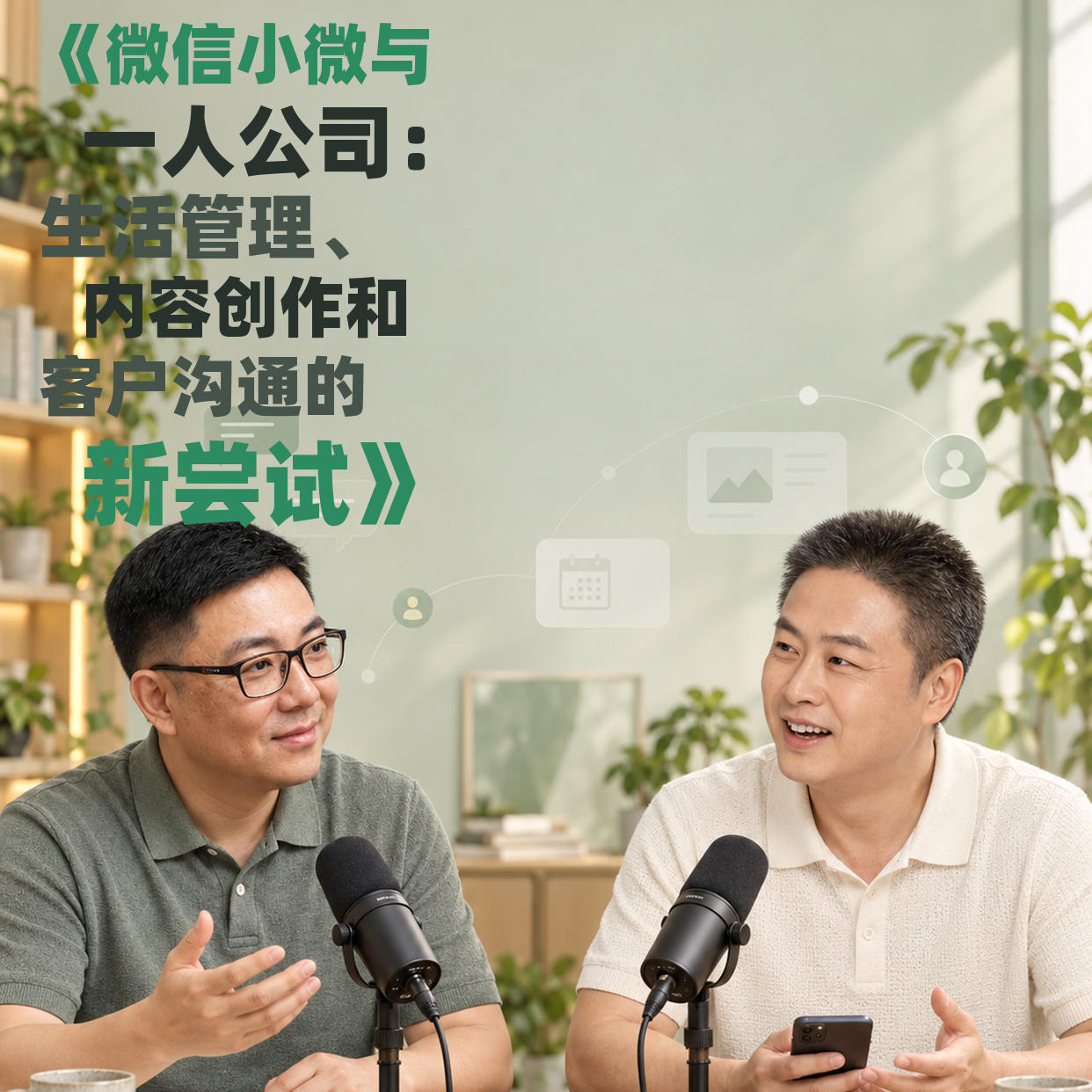 微信小微与一人公司：生活管理、内容创作和客户沟通的新尝试