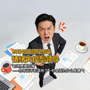 职场奇葩领导鉴赏图鉴之情绪失控型