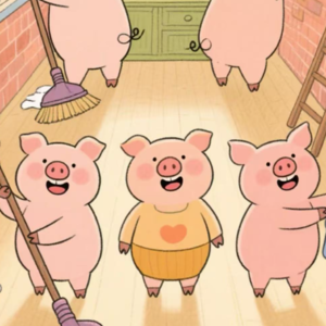 三只小猪
